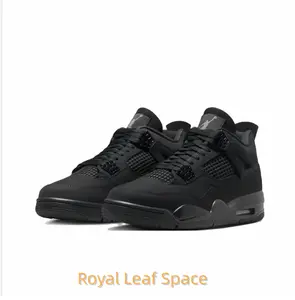 All-Black High-Top Casual Sneakers with Mesh Panels and Air Cushioning