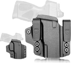WARRIORLAND IWB & OWB Convertible Holster Optic Cut: Taurus G2C/Taurus G3C/Taurus G3C TORO/Taurus G3/Taurus PT111 Millennium G2/Taurus PT140 Millennium G2, Right Hand