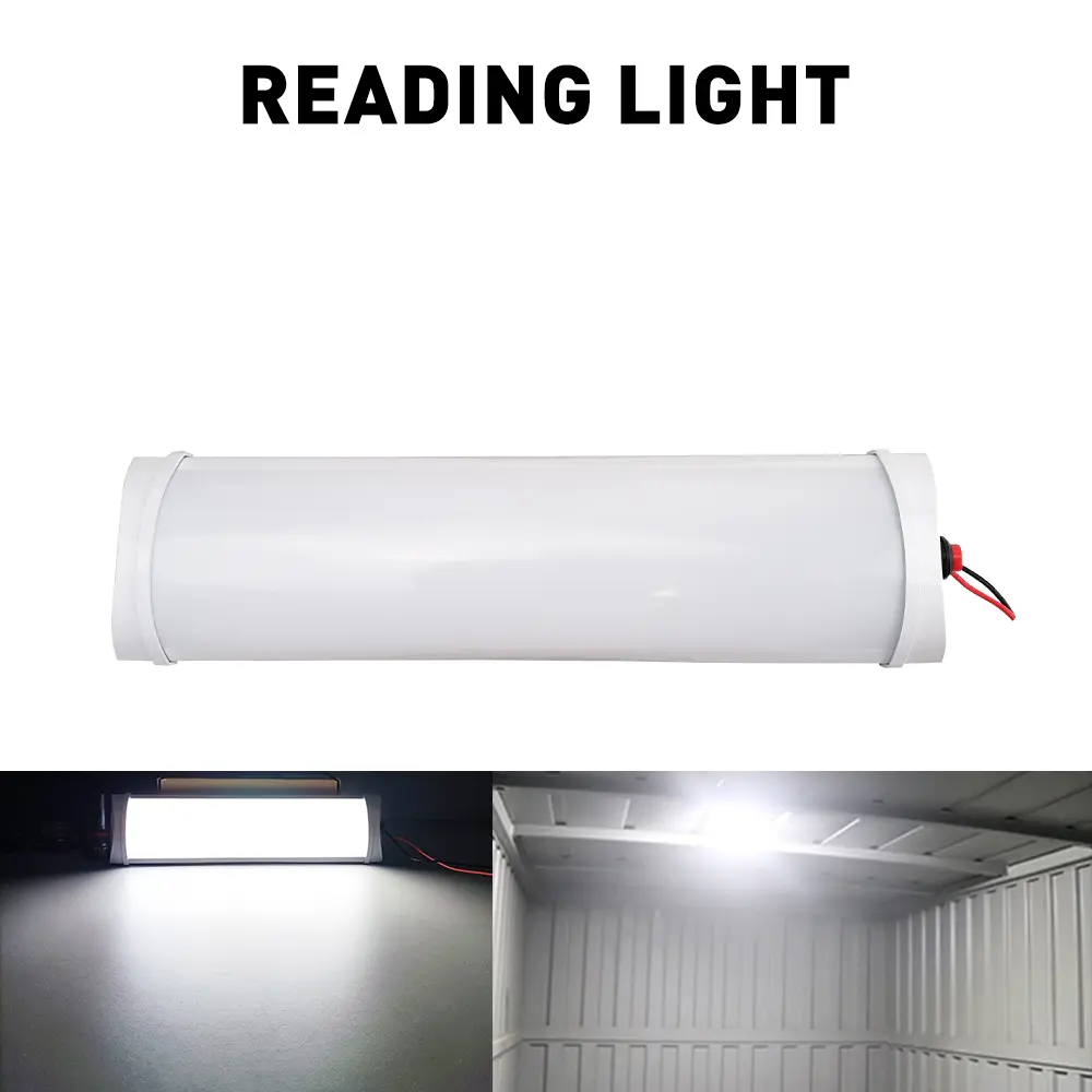 LED 12V 6000K White RV Caravan Trailer Boat Interior Ceiling Dome Light