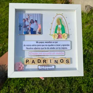 Padrinos Appreciation Shadow Box