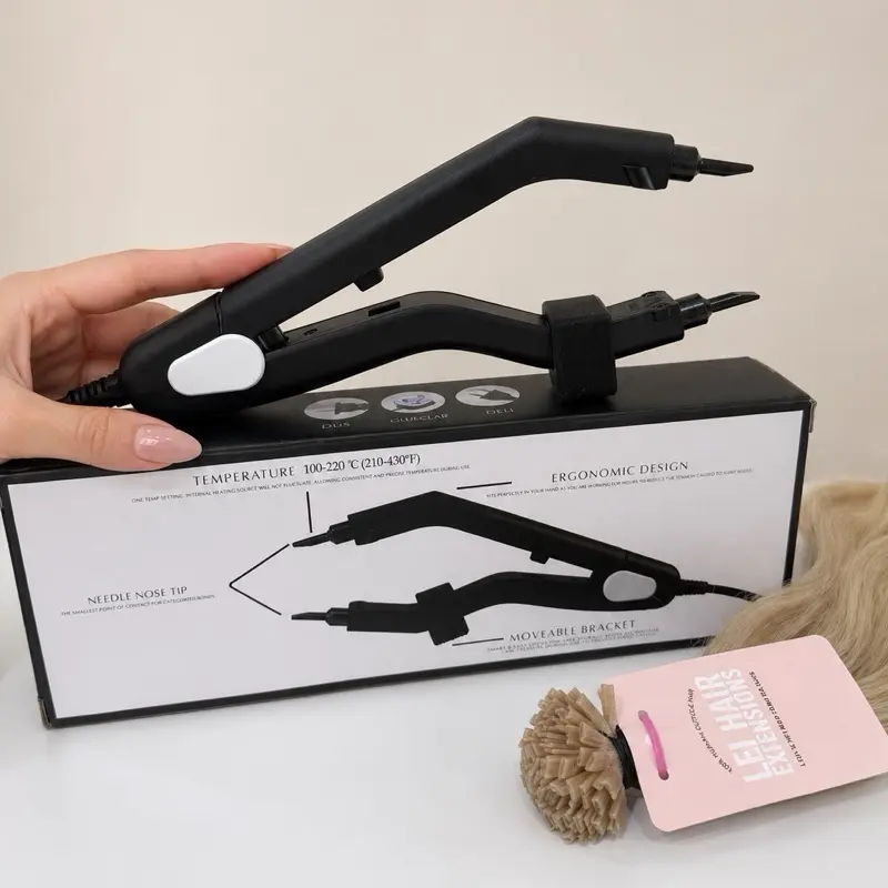 Fusion Connector Tool for Hair Extensions - Professional Heat Iron