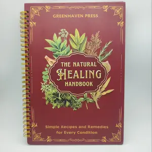 Vintage Style Natural Healing, Heart Brain Sleep Health, Herbal Formula & Practical Therapy Guide, Comprehensive Health Handbook