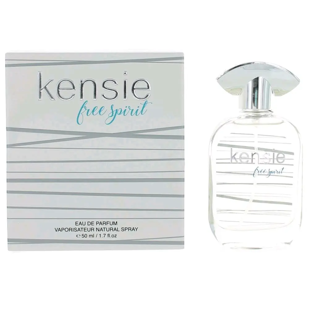 Kensie Free Spirit EDP for Women, Perfume Spray with Notes of Fresh Fruits, Violet Blend & Coconut, 1.7 fl oz Bottle, Spray Bottle, 1 To 1.9 Fl Oz