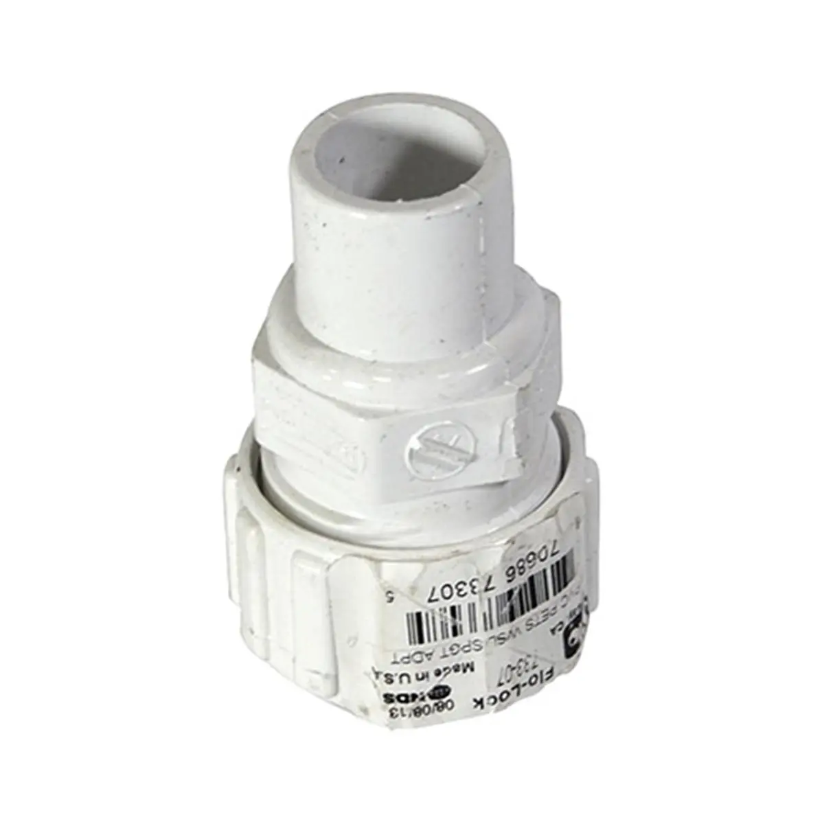 212 MAIN Flo-Lock PVC Spigot Adapter, 3/4" IPS x 3/4" TS Fitting for Schedule 40 Water Pipe (for Sailing Water Sports, Sports & Outdoor Use)