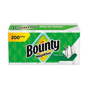 White Paper Napkins 200 Count – Disposable Kitchen & Dining Napkins Bulk Pack, Soft Absorbent Everyday Table Napkins, Home Party & Restaurant Use, Value Size Pack