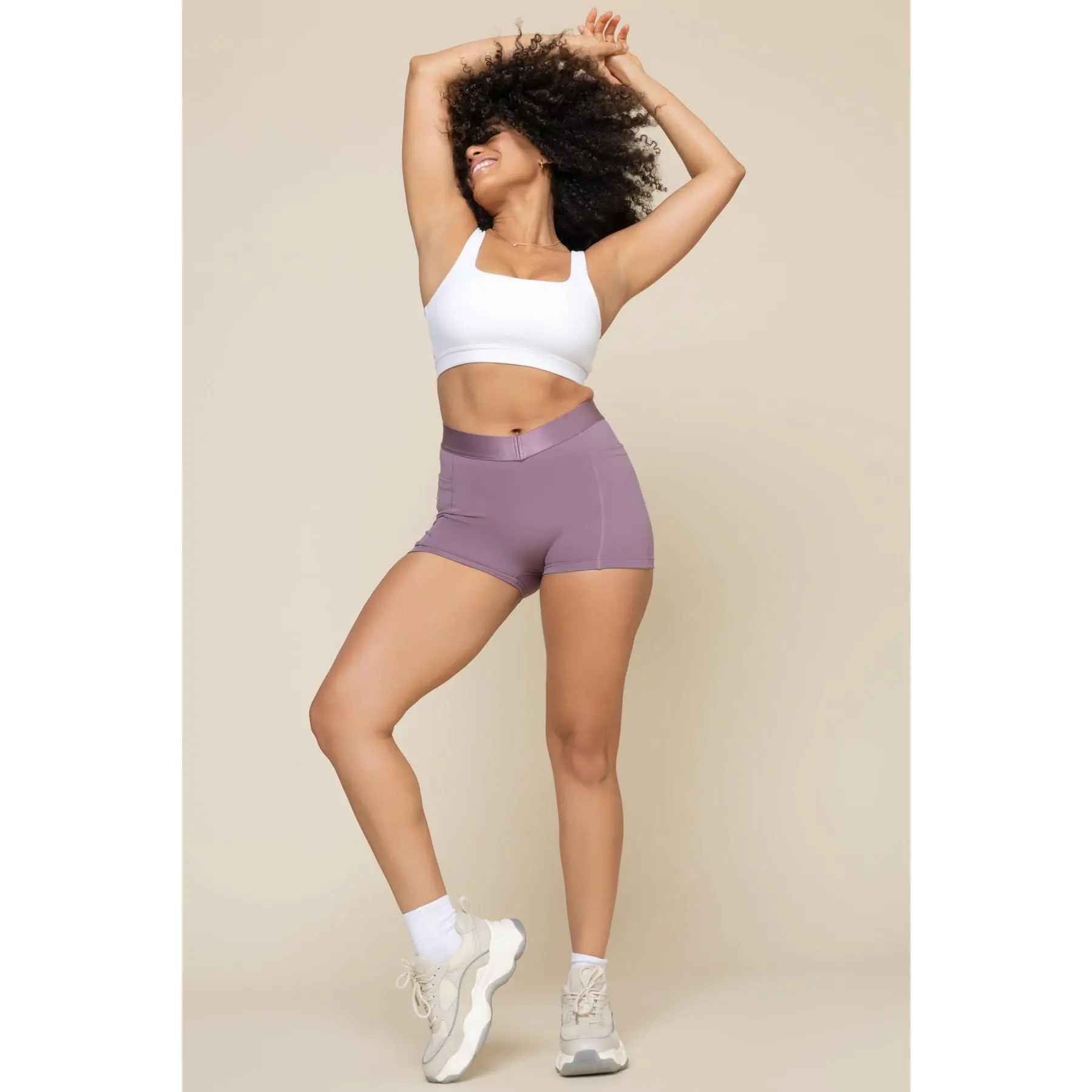 Contour Booty Short - Grape Shake