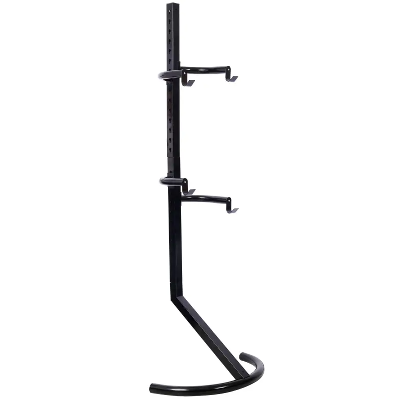 2 bicycle garage wall-mounted indoor bicycle storage racks, suitable for both indoor and outdoor use, save floor space, easy to install, and keep bicycles neatly organized