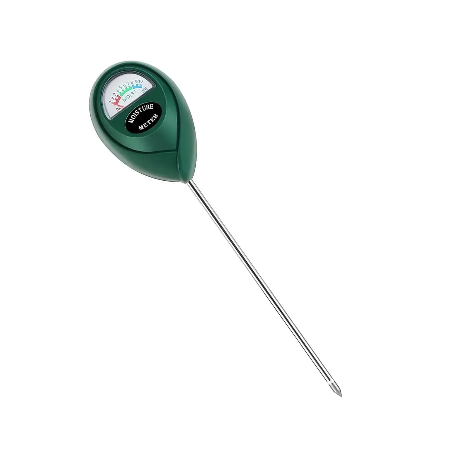 Soil Hygrometer Sensor, Analog Soil Hygrometer for Soil Moisture Reference, No Batteries Required, Portable & Plant-Friendly, Indoor-Outdoor Tester for House Plants, Garden Care, Vase Potted Plants