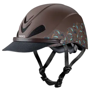 Troxel Dakota Western Riding Helmet - Matte Duratec, ASTM/SEI Certified, SureFit Pro - Multiple Sizes