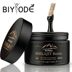 BIYODE 100% Pure Himalayan Shilajit Resin (50g) | High Potency for Men & Women | 70% Fulvic Acid & 80+ Trace Minerals | Natural Energy & Immune Support