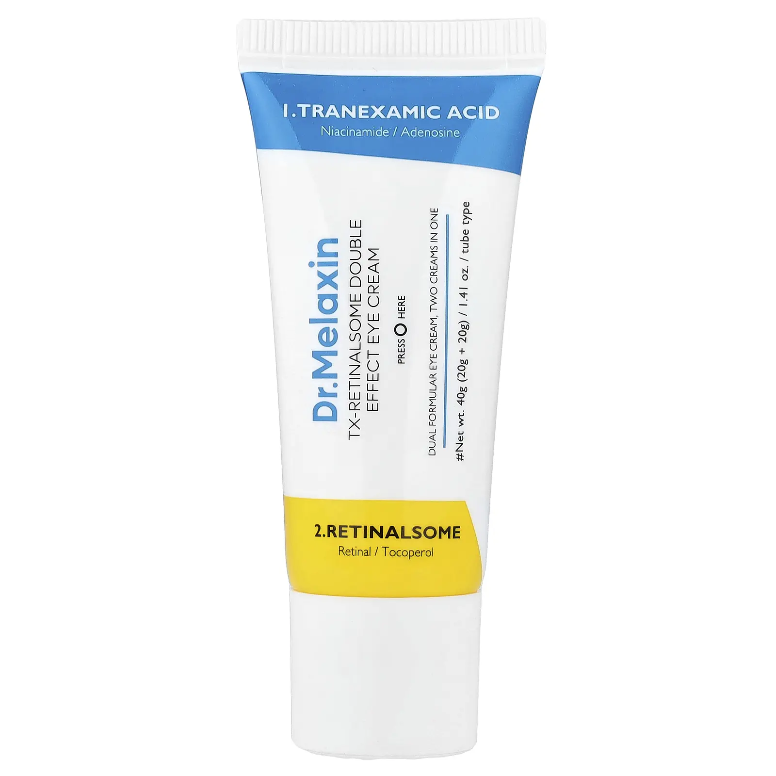 Dr.Melaxin TX Retinalsome Double Effect Eye Cream, 1.41 oz (40 g)