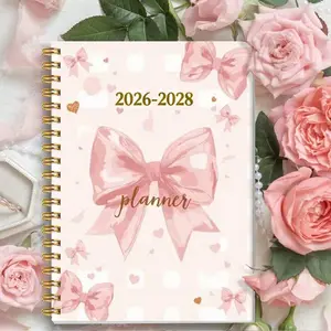 Three-Year Planner Notebook, Long-Term Schedule Management, Goal Tracking, Life Journal, Girlie Style, Aesthetic, Perfect Gift