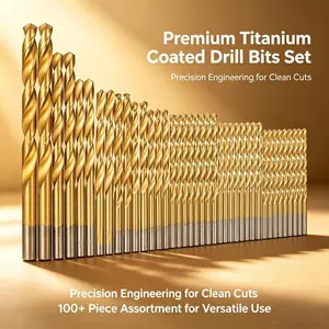 99PCS Drill Bit Set, Multipurpose Metal Wood Drill Bits, High Hardness Wear-resistant & Full Specifications, Portable Storage & Wide Application, For DIY Users & Workers, Ideal for Metal Wood Plastic Drilling Tasks