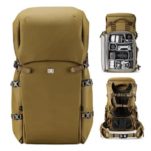 K&F CONCEPT Camera Backpack, 40L Large Capacity Camera Bag, Waterproof DSLR Camera Back Pack, Extra Large Photography Bag Backpack