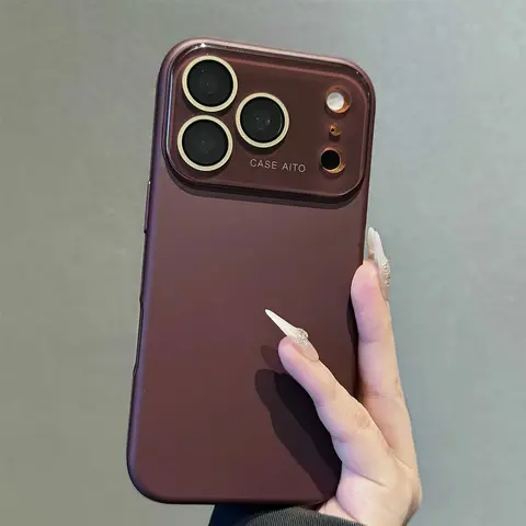 Minimalist Solid Color Phone Case for iPhone 18/17/16/15/14/13 Series 995