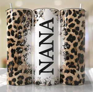 Nana • 20oz Tumbler Stainless Steel Sublimation Cheetah Leopard