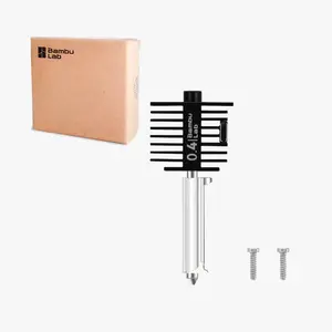 LAB  A1, A1 Mini Hotend Kit Hardened Steel Nozzle Assembly for Bambu Lab A1 Series  Printer Accessories Print  Hot End Kit (0.4mm)