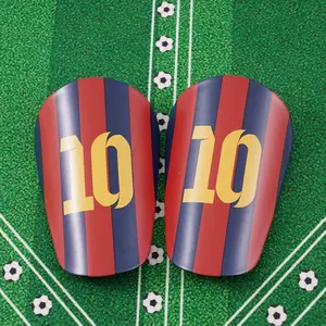 Mini Soccer Shin Guards Set, Durable & Portable Football Accessories, Comfortable Wear for All Sports Like Basketball Baseball, Football Kit
