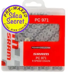 PC-971 Chain 9 speed - SILCA WAXED