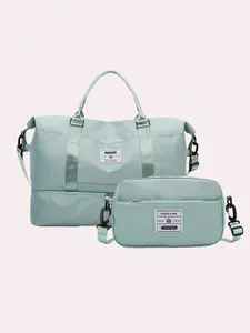 New Casual Waterproof Short Trip Travel Bag Set, Lightweight Business Travel Luggage, Large Capacity Multi-Functional Handbag, Travel Duffle Bag, Travel Duffels, Easy To Carry, Unisex