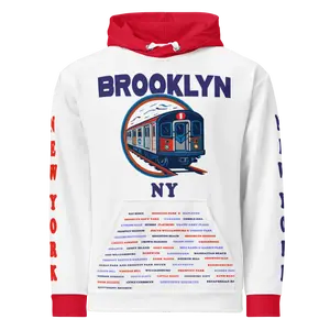 Brooklyn New York Unisex cotton hoodie