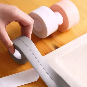 Waterproof Mold-Proof Adhesive Tape for Kitchen & Bathroom Sealing, Ideal Gift for Christmas Halloween Thanksgiving, Durable Wall Corner Sealant Strip