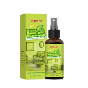 Jakehoe Citrus Scent Air Freshener Spray Fresh Indoor Air Multi-Scene Suitable Long-Lasting Fragrance Portable Spray