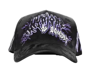 INNEDIT ANYMORE BLACK SNAPBACK HAT FULL SET INNANYMORE BLK