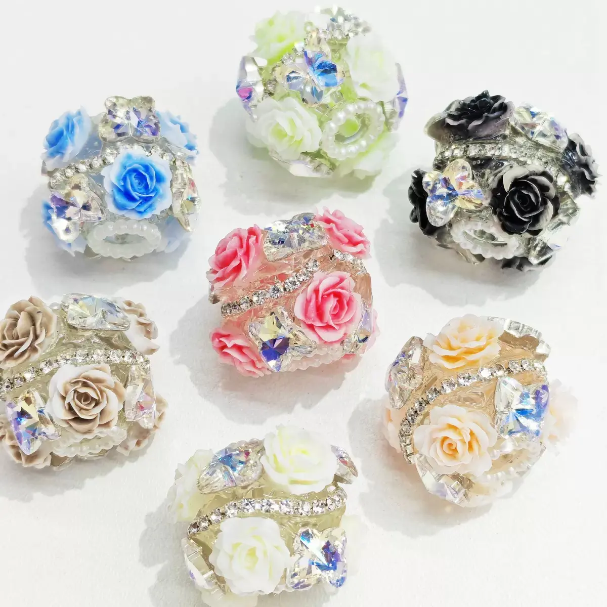 DIY Shining Beadable Pen Supplies, Beads for Crafts, Decoration Beads - Live Accessible Item