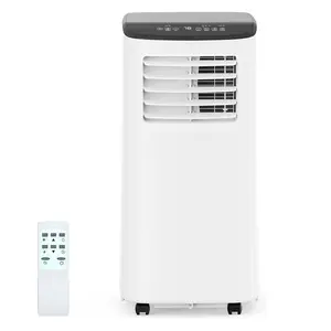 Garvee 8,000 BTU Portable Air Conditioner, 3-in-1 Portable AC Unit with Remote Control, Cool, Dehumidifier & Fan Modes for Rooms up to 350 sq.ft, with Sleep Mode, 24 Hours Timer, and Window Kit