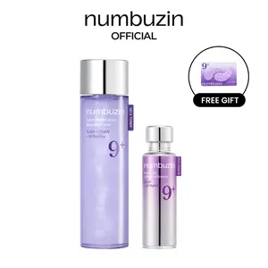 [numbuzin Official] No.9 NAD+ Glow Set | No.9 NAD+ PDRN Glow Boosting Toner + No.9 NAD+ BIO Lifting-sil Essence | Glowing, Firming, Hydrating | Peptides, NAD+, PDRN | Easy Skincare Routine