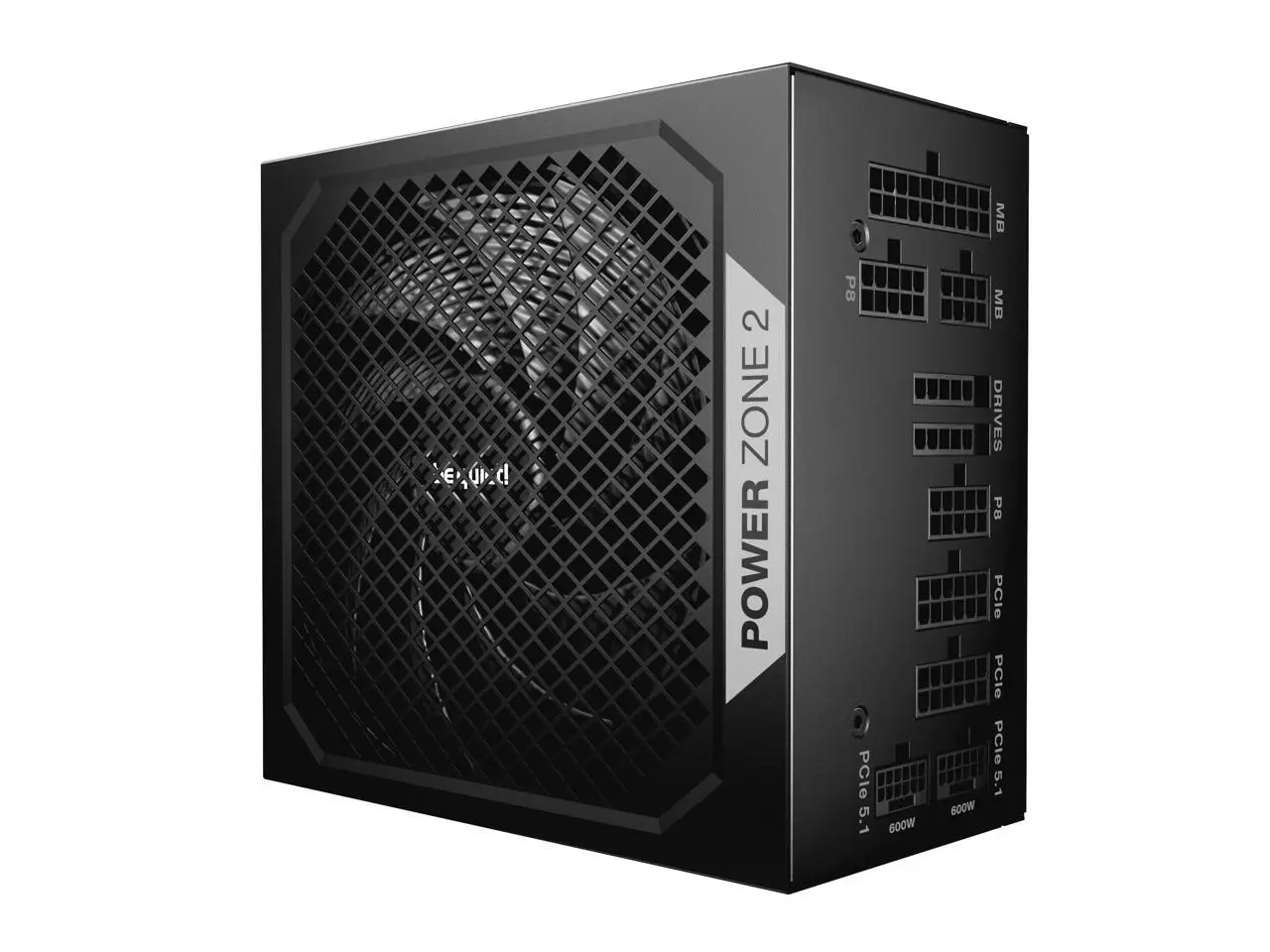 be quiet! Power Zone 2 1200W ATX12V 3.1 Power Supply | 80 Plus Platinum and Cybenetics Platinum Efficiency |  PCIe 5.1 |  BP030US