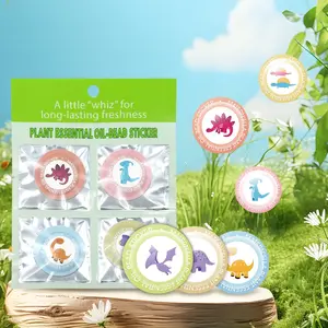 Plant essential oil mosquito repellent beads sticker | Cute cartoon style | Suitable for the whole family, providing long-lasting protection
