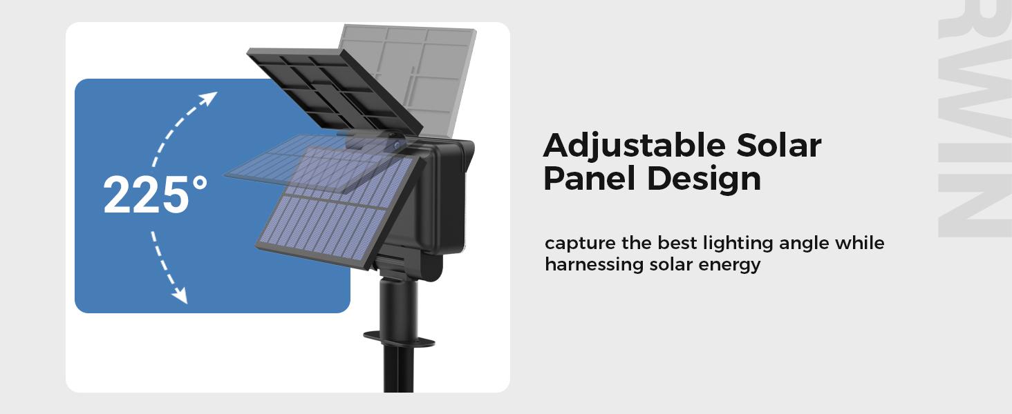 Solar Spot Lights Outdoor Waterproof for Flag, Tree, House, Garden, Yard, Landscape Spotlights for Accent Uplighting Halloween Christmas Decorations solarlights of