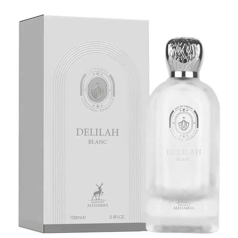 Maison Alhambra Delilah Blanc for Women Eau de Parfum Spray, 3.4 Ounce