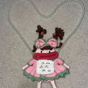 Big mouth crochet phone holder Cellphone Smartphone Accessories