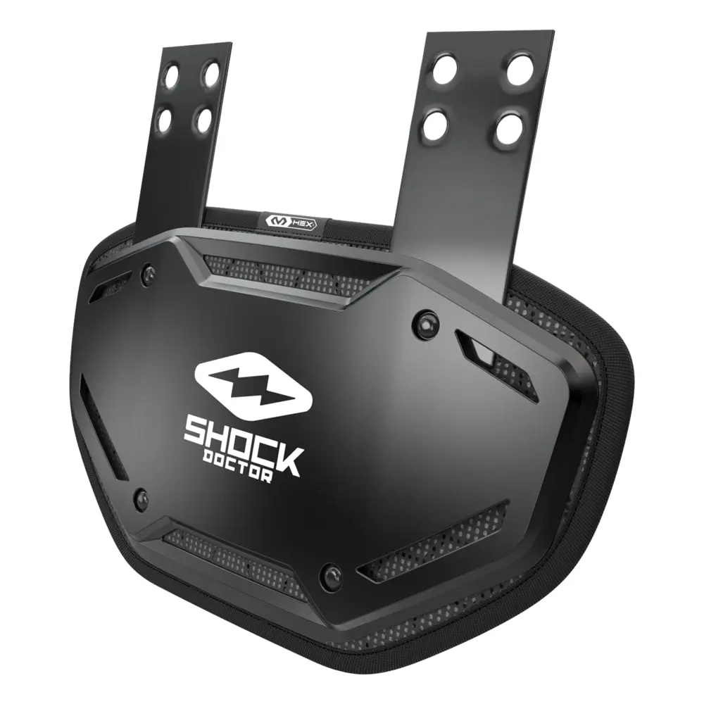 Shock Doctor Showtime Black Back Plate MAX PROTECTION Comfort Speed Ventilated HEX Padding Shock Doctor Showtime Black Back Plate MAX PROTECTION Comfort Speed Ventilated HEX Padding