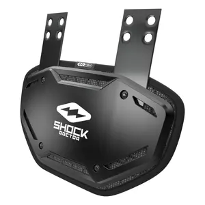 Shock Doctor Showtime Black Back Plate MAX PROTECTION Comfort Speed Ventilated HEX Padding