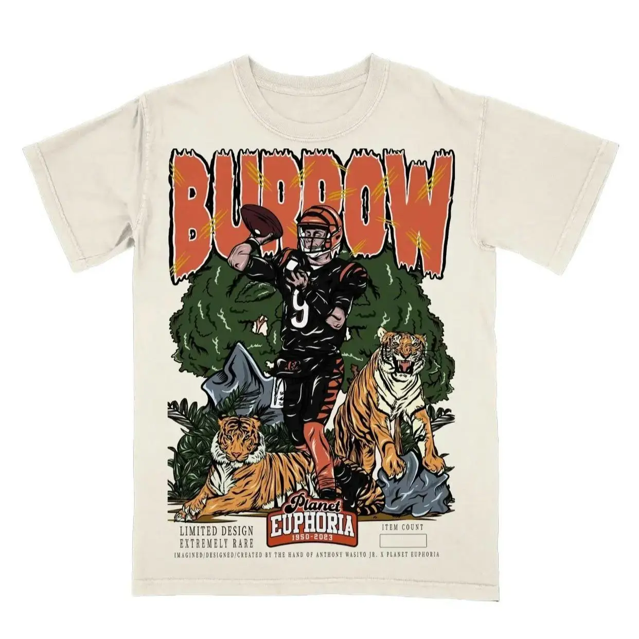 Joe Burrow Shirt Vintage 90s Football Graphic Tee for Men Women Fans Y2k Streetwear