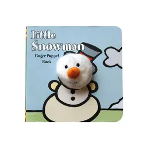 Little Snowman Finger Puppet Book