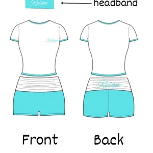 Blue Headband Set