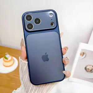 Minimalist High-End Phone Case, Fits All iPhone Series, Full Lens Protection Anti-Drop Anti-Fingerprint, Magnetic Wireless Charging, Tiktok Bestseller