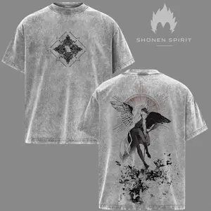 Omniscient Reader’s Viewpoint T-Shirt, Fallen Graphic Tee, Korean Webtoon Shirt, Dark Fantasy Streetwear, Vintage Washed Oversized Top, Manhwa Inspired Outfit, Kim Dokja Design, Webtoon Aesthetic Apparel L11