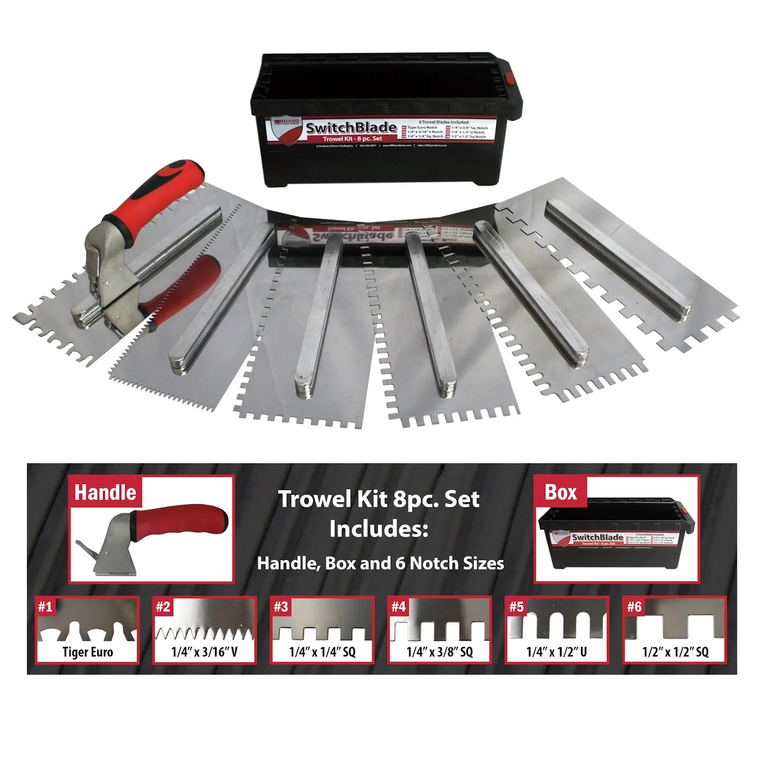 Plastering Trowel Set - RTC Switchblade Trowel Set Plastering Trowel Set - RTC Switchblade Trowel Set