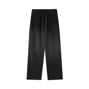 OffShadow Washed Black Oversized Baggy Pants - Loose Fit, Comfortable Design, Suitable for All Seasons