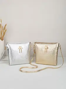 Women's Shoulder Bag New High-End Fabric Cute Swan Hardware Water Bucket Bag Daily Commute Casual Versatile Women's Bag