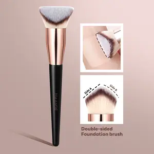 MAANGE 1pc 3D Foundation Brush, Double-sided Foundation Brush, Seamless Finish Brush, Professional Makeup Tool for Flawless Application, Perfect for All Skin Types, Essential Beauty Accessory, Makeup Accessories Gifts for Friends, Cosmetic Brushes