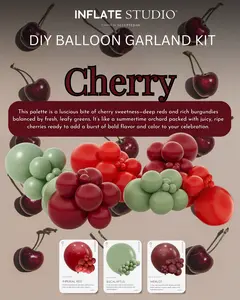 DIY KIT - The Balloon Garland -Cherry