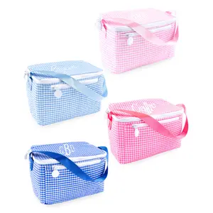 Glossy Wipeable Kids Lunch Box - Easy to Clean, Colorful Kids School Lunch Container