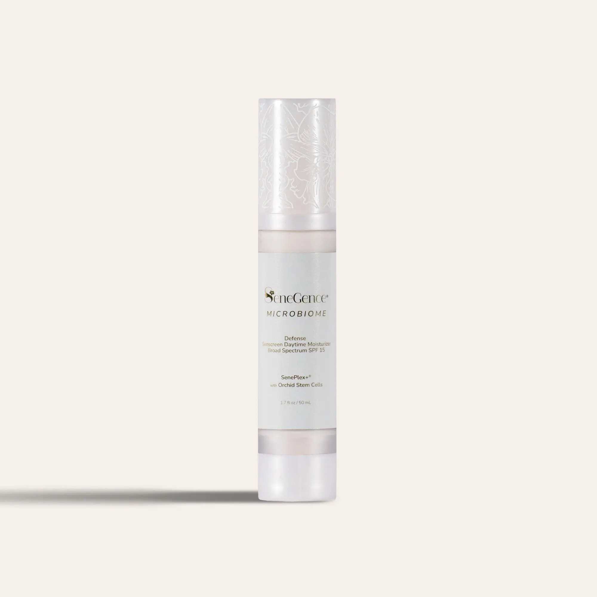 SeneGence Microbiome Defense Daytime Moisturizer SPF 15 – Probiotic Daily Moisturizer with Broad-Spectrum Protection & Antioxidants